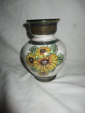 Keramikvase sonnenblumen motiv gebraucht kaufen  Hattersheim