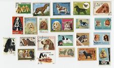 COCKER SPANIEL COLLECTION OF 20 plus DOG POSTAGE STAMPS FROM VARIOUS COUNTRIES for sale  Shipping to South Africa