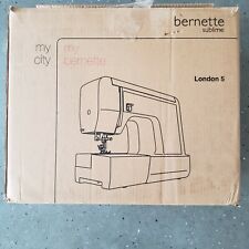 Bernette London 5 Sewing Machine New w/Box, Manual & accessories  for sale  Shipping to South Africa