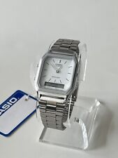 Used, Casio AQ-230A-7D DISPLAY Men's Watch Stainless Steel Analog/Digital Display for sale  Shipping to South Africa