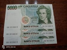 Lotto banconote consecutive usato  Manfredonia