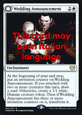 Mtg wedding announcement usato  Italia