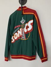 Used, Seattle SuperSonics 1995-96 shooting jacket by Mitchell & Ness NBA Sz Medium for sale  Tacoma