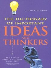 Dictionary important ideas for sale  STOCKPORT