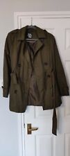 Debenhams khaki trench for sale  ST. ALBANS