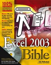 Excel 2003 bible for sale  Aurora