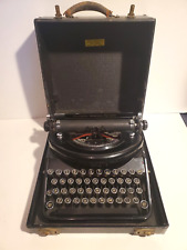 VINTAGE REMINGTON NOISELESS PORTABLE TYPEWRITER IN CASE HOME OFFICE, used for sale  Shipping to South Africa