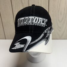 Victory Motorcycles Polaris Cap Hat Stitch Embroidered Black Gray OSFA for sale  Shipping to South Africa