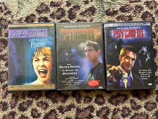 DVDs Psycho, Psycho II, Psycho III, todos têm inserções muito boas, usado comprar usado  Enviando para Brazil
