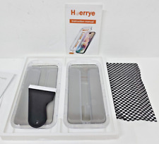 Protector de pantalla de privacidad Hoerrye para iPhone 6.7, [eliminación automática de polvo] segunda mano  Embacar hacia Mexico