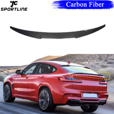 Ajuste para BMW X4 G02 20i M40i 2019-20 REAL carbono traseiro porta-malas spoiler bota asa lábio comprar usado  Enviando para Brazil