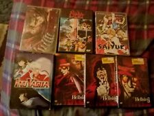 Lote de DVD de anime pacote Berserk Ninja Scroll Inuyasha Hellsing Saiyuki, usado comprar usado  Enviando para Brazil
