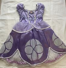 Vestido auténtico original de la princesa Sofía la primera del parque Disney talla XXS segunda mano  Embacar hacia Argentina