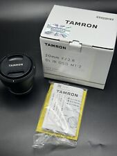 Tamron 20mm f2.8 Di III OSD Sony E-mount, tapas, caja y papeles. segunda mano  Embacar hacia Argentina
