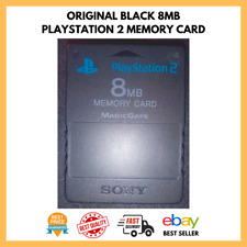 CARTÃO DE MEMÓRIA SONY PLAYSTATION 2 ORIGINAL 8MB - PRETO - PS2 - VIDEOGAME AUS PAL comprar usado  Enviando para Brazil