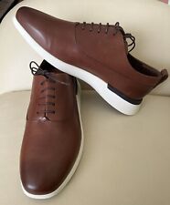 Wolf & Shepherd Crossover Longwing Leather Shoes Mens 11 Maple Brown Lace Up for sale  Shipping to South Africa