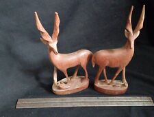 Wooden carved animals for sale  BANBURY