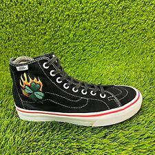 Tênis esportivo Vans Sk8-Hi Flaming Dice feminino tamanho 7 preto 721454 comprar usado  Enviando para Brazil