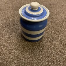 T G Green Cornishware Blue And White Storage Jar *1* 16.5 Cm for sale  Shipping to South Africa