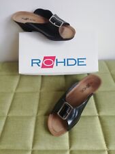 Rohde black leather for sale  ENFIELD