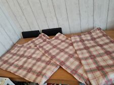 Pink tartan check for sale  MANCHESTER