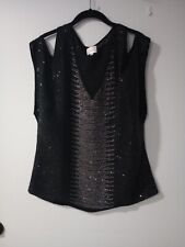 sequined top black for sale  Chicago