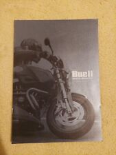 Buell range brochure for sale  CHELTENHAM