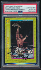 Revista WWF 1996-98 ¡Tercera vez es un encanto! Shawn Micheal PSA/DNA firmado automático 10, usado segunda mano  Embacar hacia Argentina