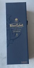 Johnnie Walker Blue Label Whisky Escocés Botella Vacía con Caja de Exhibición, usado segunda mano  Embacar hacia Argentina