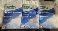 Used, Earth Breeze Scent-Free Laundry Detergent Sheets - Lot of 3 (Damaged/Open Packag for sale  Shipping to South Africa