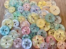 Flower buttons multi for sale  HULL
