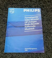 Philips auswahlprogramm 1984 gebraucht kaufen  Deutschland