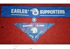 Eagles' Supporters Ultras LAZIO anni 80 Sciarpa +toppa +foulards No irriducibili usato  Roma