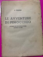 Avventure pinocchio c.collodi usato  Italia