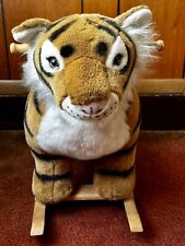 Used, Rare TigerAnimal Baby Rocker Riding Stuffed Animal Battery Operated *READ for sale  Shipping to South Africa