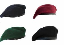 Boné boina chapéu lã exército militar francês feminino azul preto verde marrom, usado comprar usado  Enviando para Brazil
