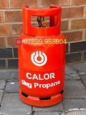 Used, Full Calor Gas 6kg Propane Gas Bottle ideal for Caravan Camping Camper van for sale  Shipping to South Africa
