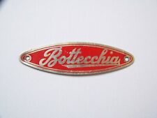 VINTAGE RACING BICYCLE BOTTECCHIA SEAT SADDLE BADGE MADE IN ITALY, used for sale  Shipping to South Africa