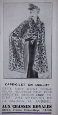 Publicité presse 1935 d'occasion  Longueil-Sainte-Marie