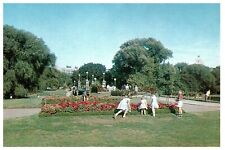 Occasion, The Publique Jardins Fleur Présentoirs Boston Ma Carte Postale d'occasion  Expédié en France