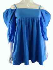 Mini vestido Sheike azul manga folhada 16 por Reluv Clothing comprar usado  Enviando para Brazil