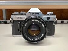 Câmera de Filme 35mm SLR Canon AE-1 com Lente 50mm FUNCIONANDO BEM comprar usado  Enviando para Brazil