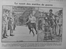 1916 mutiles war d'occasion  Expédié en Belgium