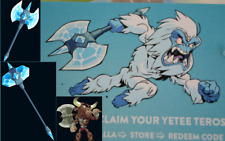 Yetee yeti teros for sale  Shipping to Ireland