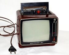 RARO Vintage Retrô Soviético Televisão Portátil TV ELECTRONICIKA 407 Olympiс Funcionando comprar usado  Enviando para Brazil