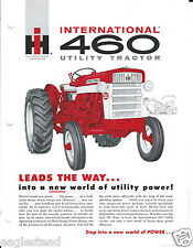 Farm Tractor Brochure - IH - 460 - c1960's (F4008), used for sale  Canada