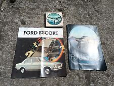 Lot brochures ford d'occasion  Cambrai
