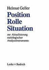 Position rolle situation gebraucht kaufen  Berlin