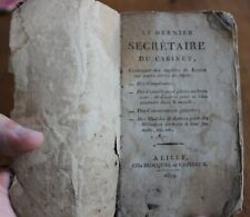 Ancien livre dernier d'occasion  Amiens-