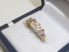 amethyst 10k gelbgold gebraucht kaufen  Meitingen